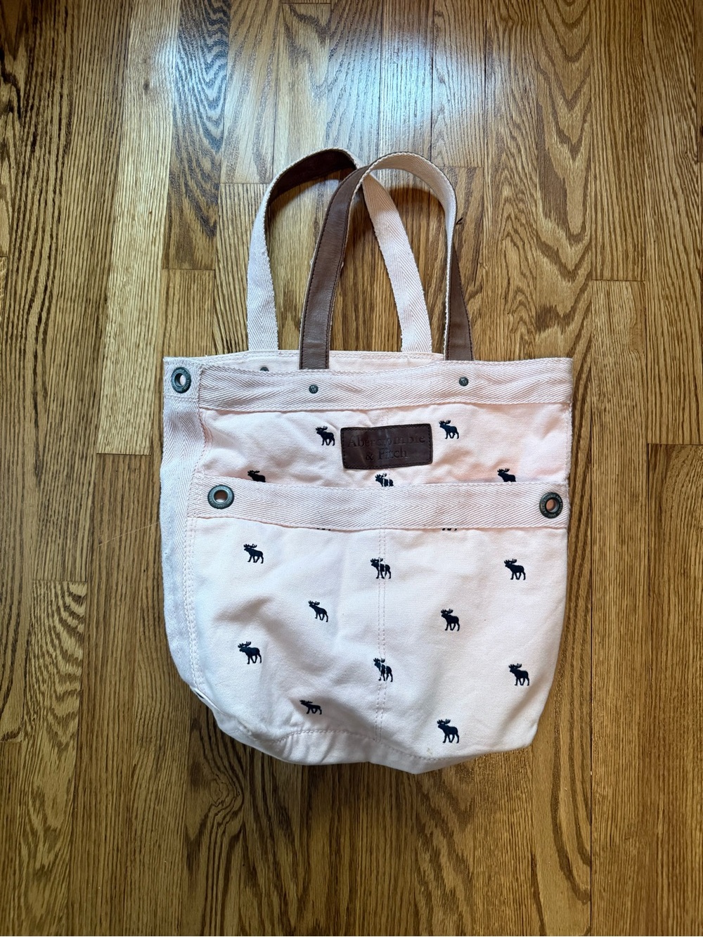 Abercrombie & Fitch Pink Tote Bag